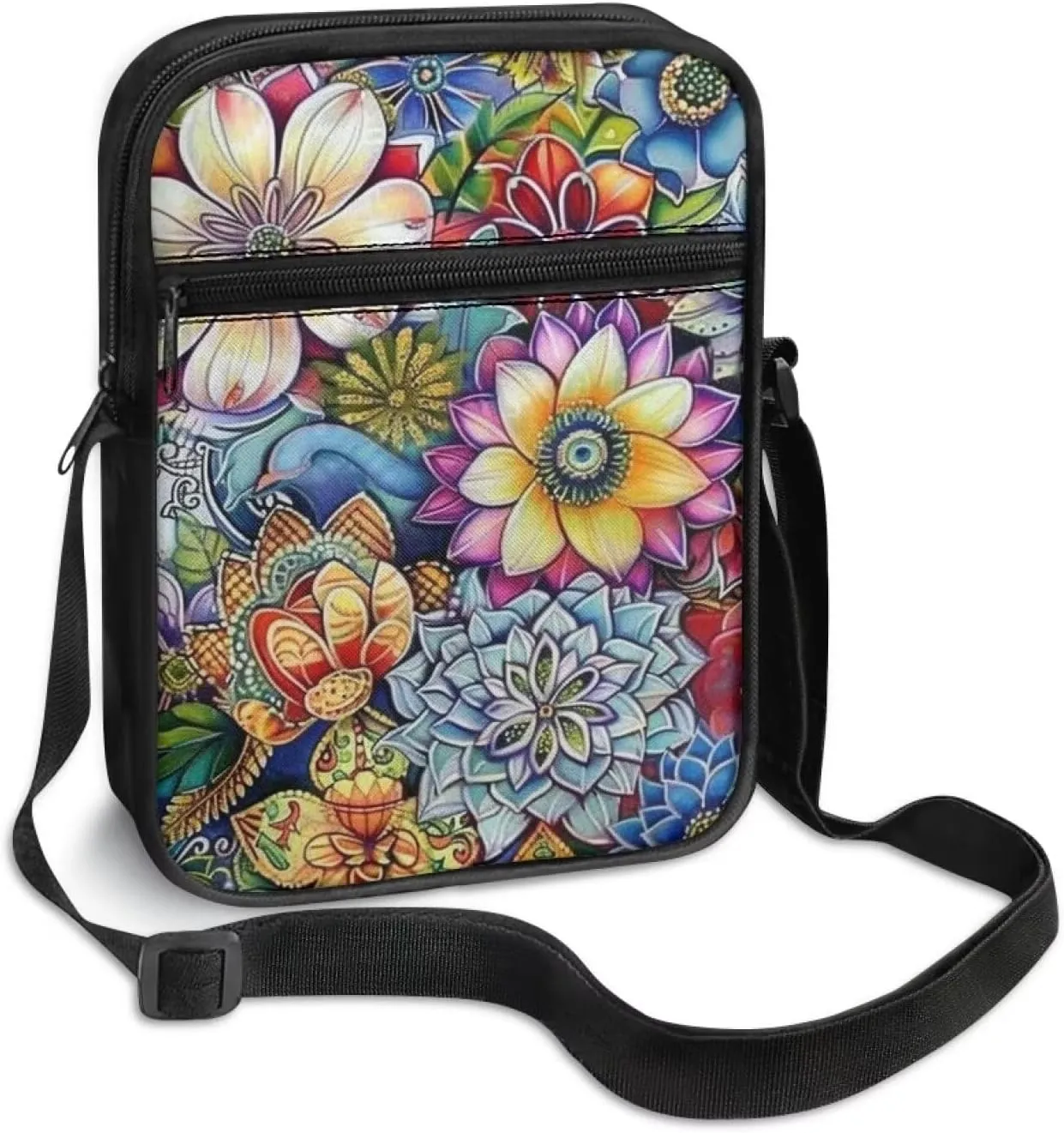 Messenger Bag for Women Small Crossbody Bags with Pockets Cell Phone Purse Wallet