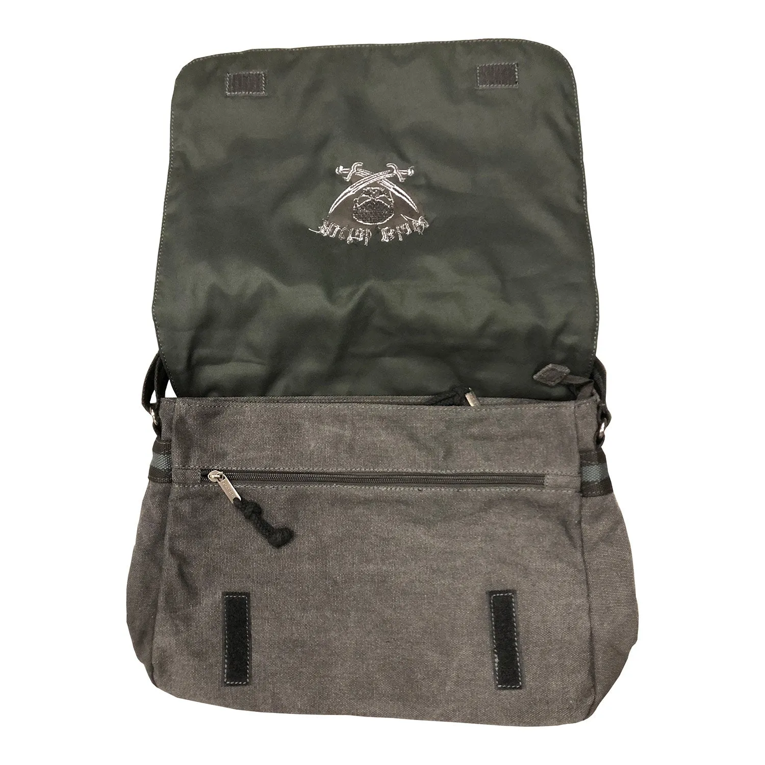 Metal Blade Records "Pirate Logo (Canvas Messenger Bag)" Bag