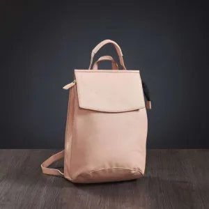 Mona B - Convertible Backpack for Offices Schools and Colleges with Stylish Design for Women (Coral)
