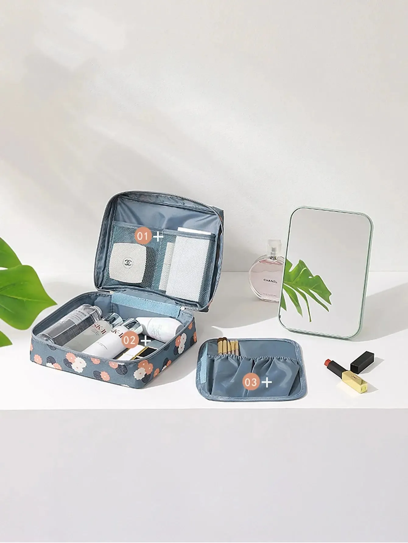 Multifunctional Makeup Bag -Travel Bag Portable Cosmetic bag Waterproof Wash Bag