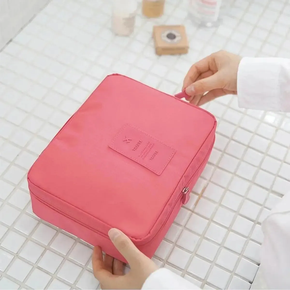 Multifunctional Makeup Bag -Travel Bag Portable Cosmetic bag Waterproof Wash Bag