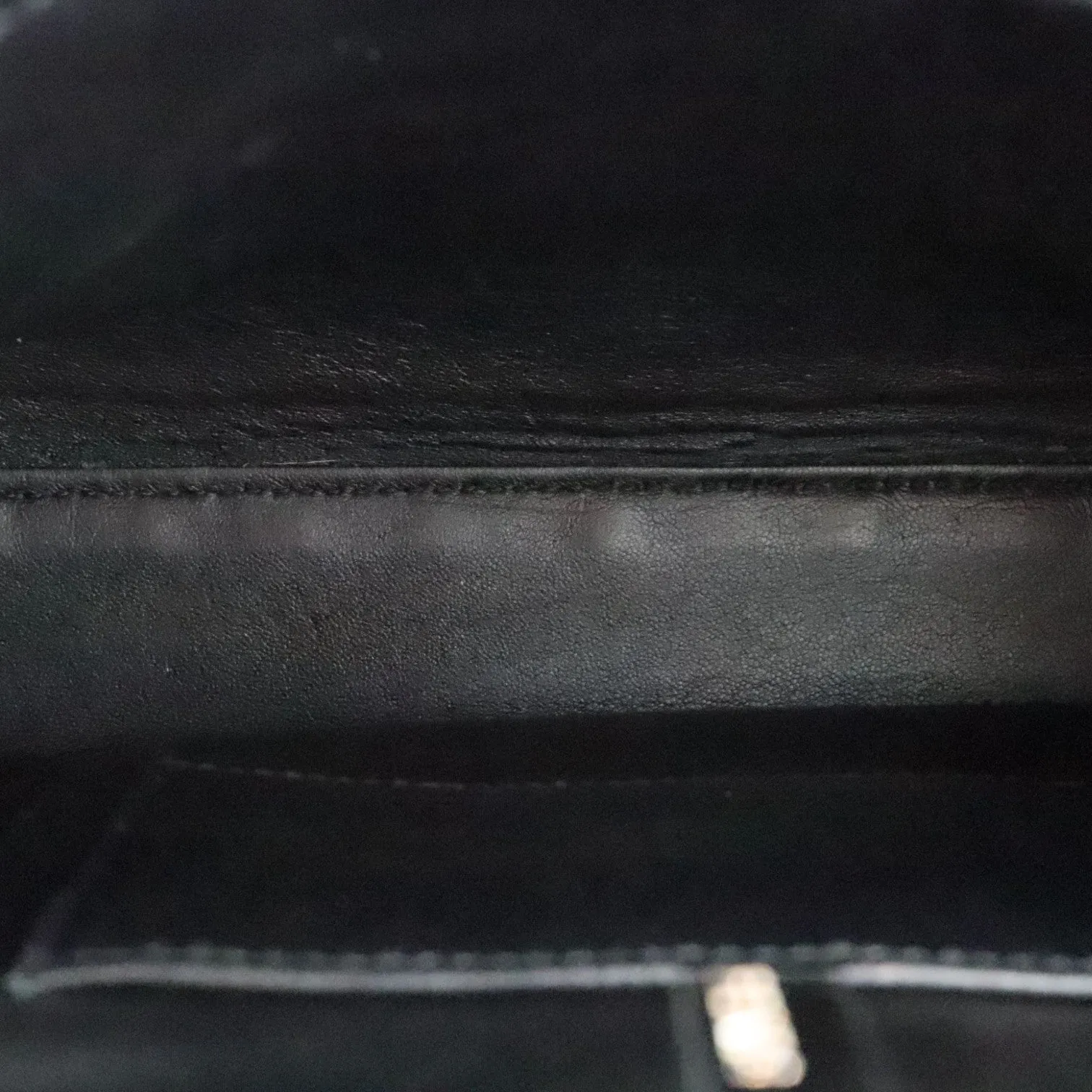 Peekaboo Iconic Satchel Mini Pearl Studded Black SHW