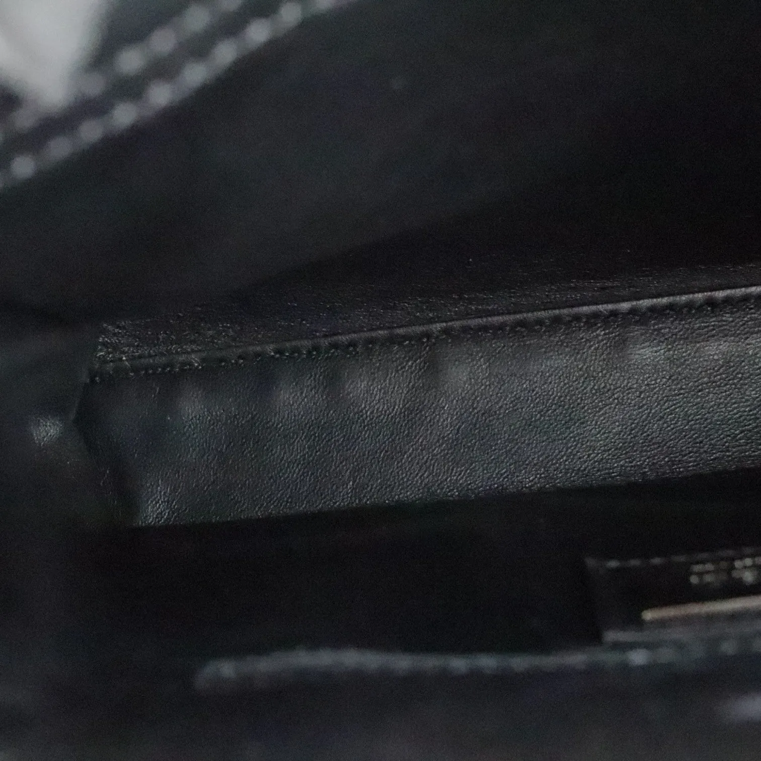 Peekaboo Iconic Satchel Mini Pearl Studded Black SHW