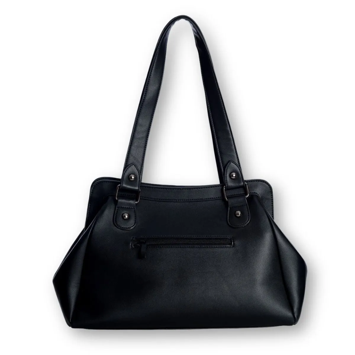 Quilted Spiderweb Shoulder Bag