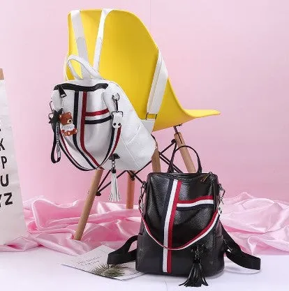 Ribbon Pendant Dual-Use Backpack Women's Bag Tao 1688 Supply