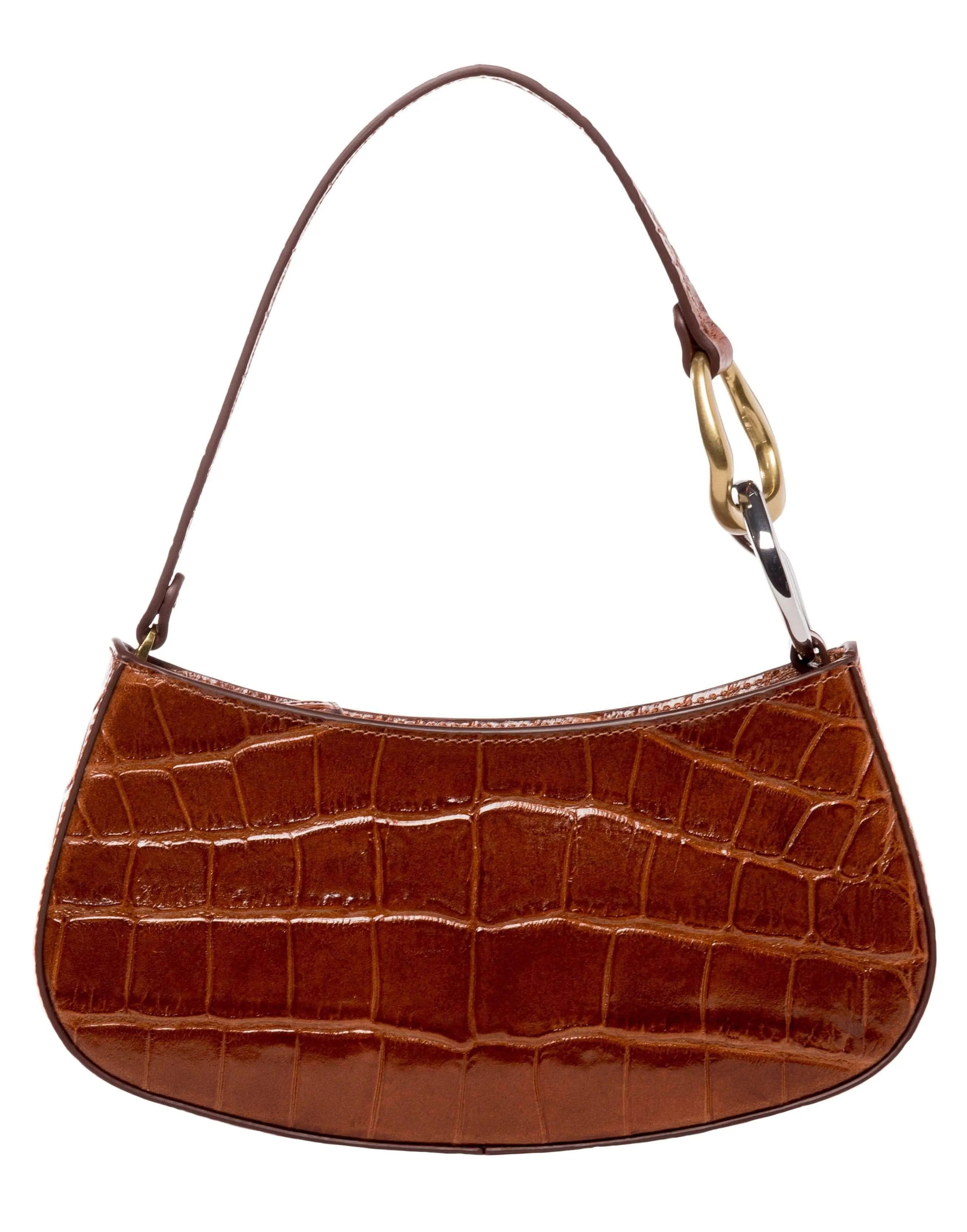 Saddle Croc Embossed Ollie Bag