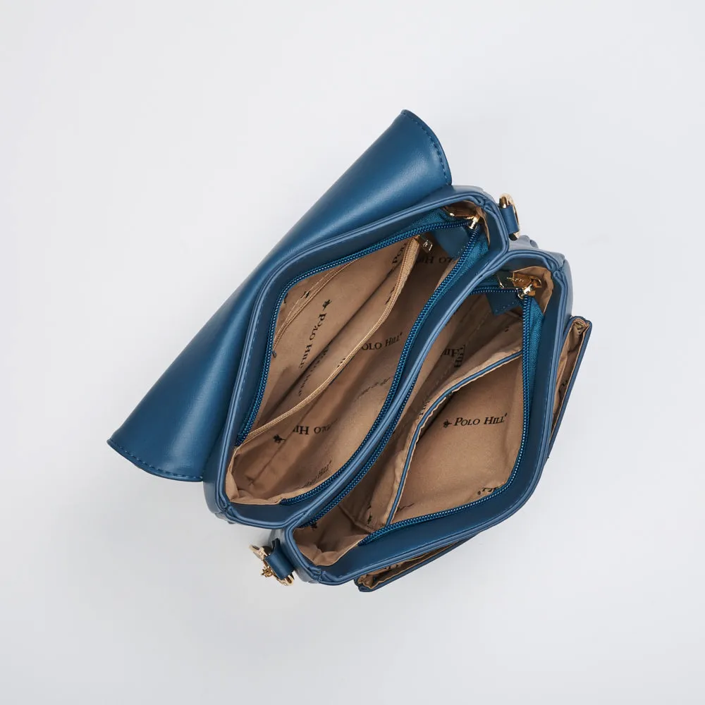 Satcha Satchel Front Flap Sling Bag