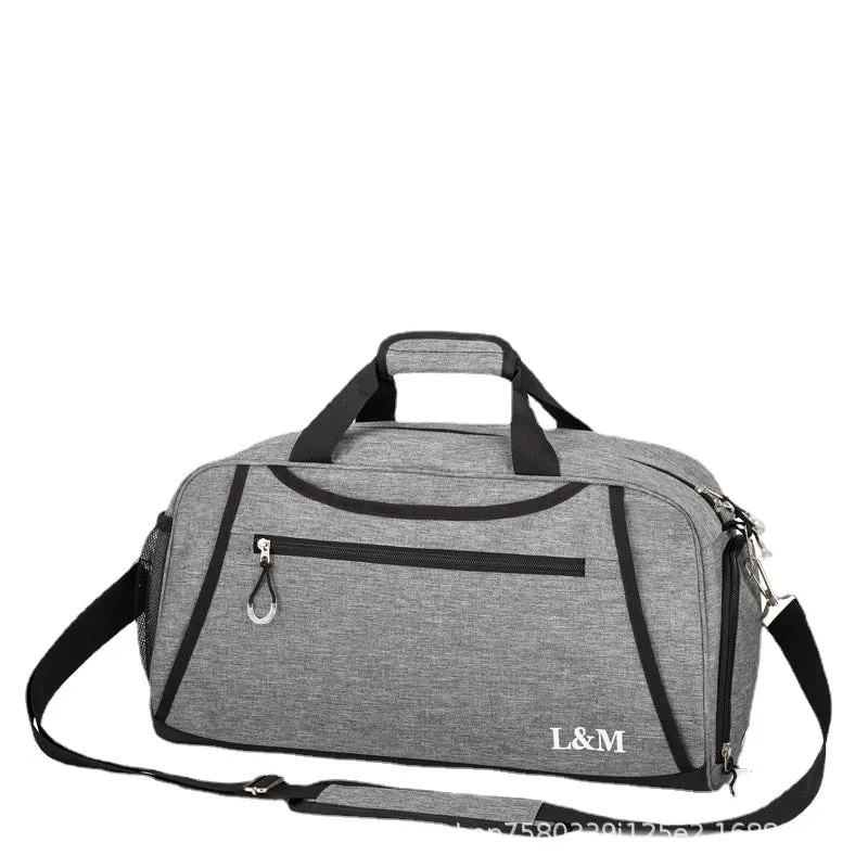 Separate Independent Shoe Compartment Multi-Functional Portable Travel Bag