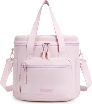 TOURIT Insulated Cooler Bag: 20 Cans Soft Portable Leakproof Lunch Cooler Beach Travel Picnic Camping