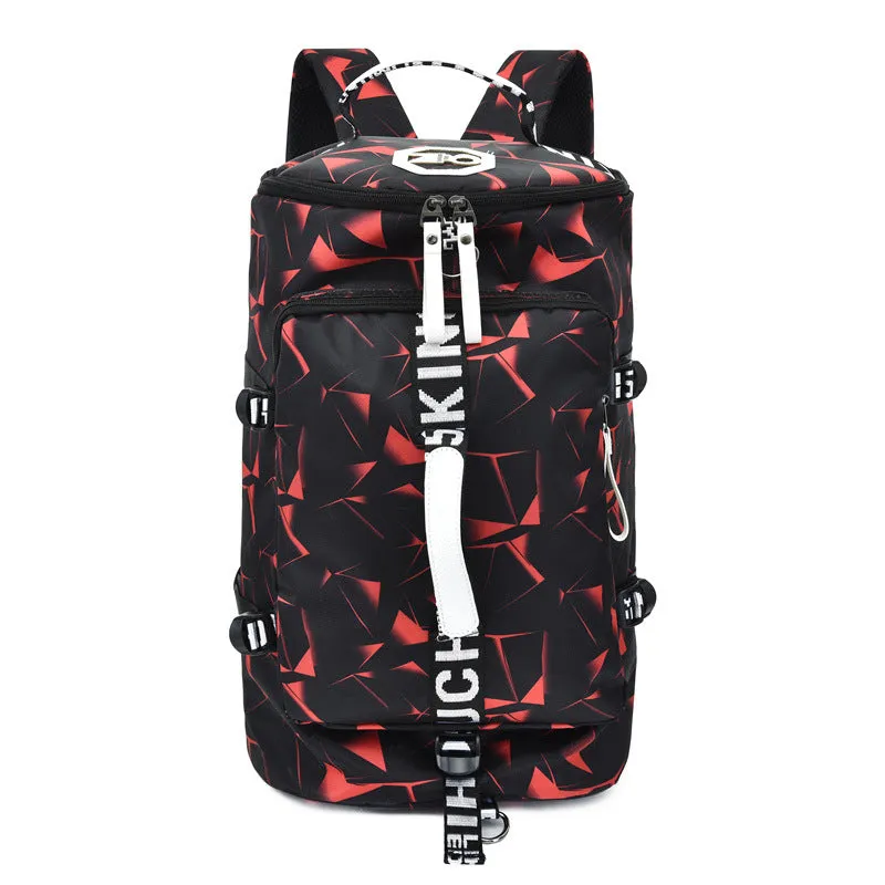Travel Backpack Female Dry Wet Separation Lightweight Fitness Bag Men's Casual Hiking Backpack