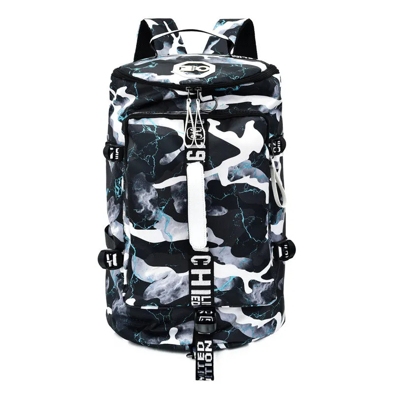 Travel Backpack Female Dry Wet Separation Lightweight Fitness Bag Men's Casual Hiking Backpack