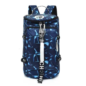 Travel Backpack Female Dry Wet Separation Lightweight Fitness Bag Men's Casual Hiking Backpack
