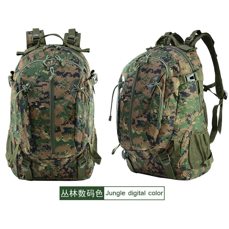 Travel Backpack Men's Large Capacity Camouflage Tactics Hiking Mountaineering Outdoor Backpack
