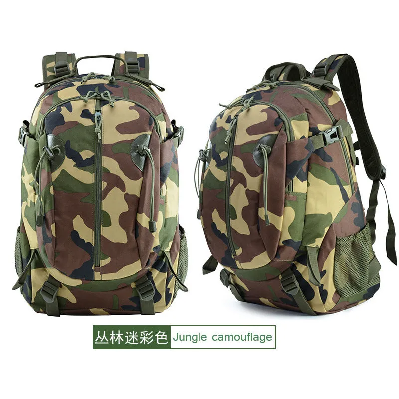 Travel Backpack Men's Large Capacity Camouflage Tactics Hiking Mountaineering Outdoor Backpack