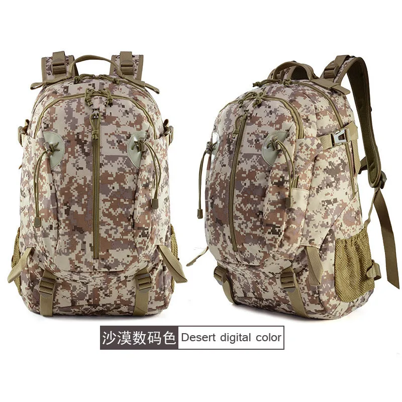 Travel Backpack Men's Large Capacity Camouflage Tactics Hiking Mountaineering Outdoor Backpack