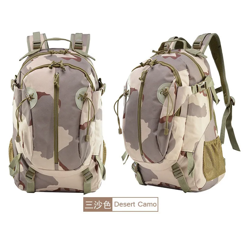 Travel Backpack Men's Large Capacity Camouflage Tactics Hiking Mountaineering Outdoor Backpack