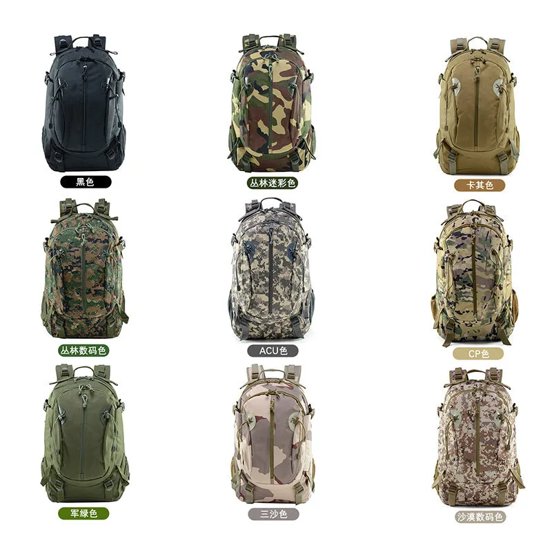Travel Backpack Men's Large Capacity Camouflage Tactics Hiking Mountaineering Outdoor Backpack