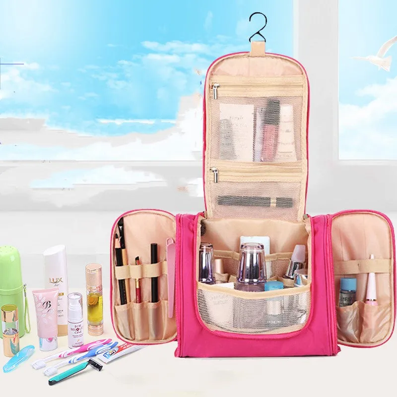 Travel waterproof cosmetic bag female bag