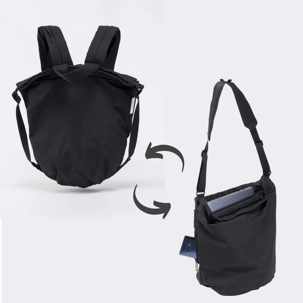Tycho Smooth Convertible Backpack/Sling - cote&ciel
