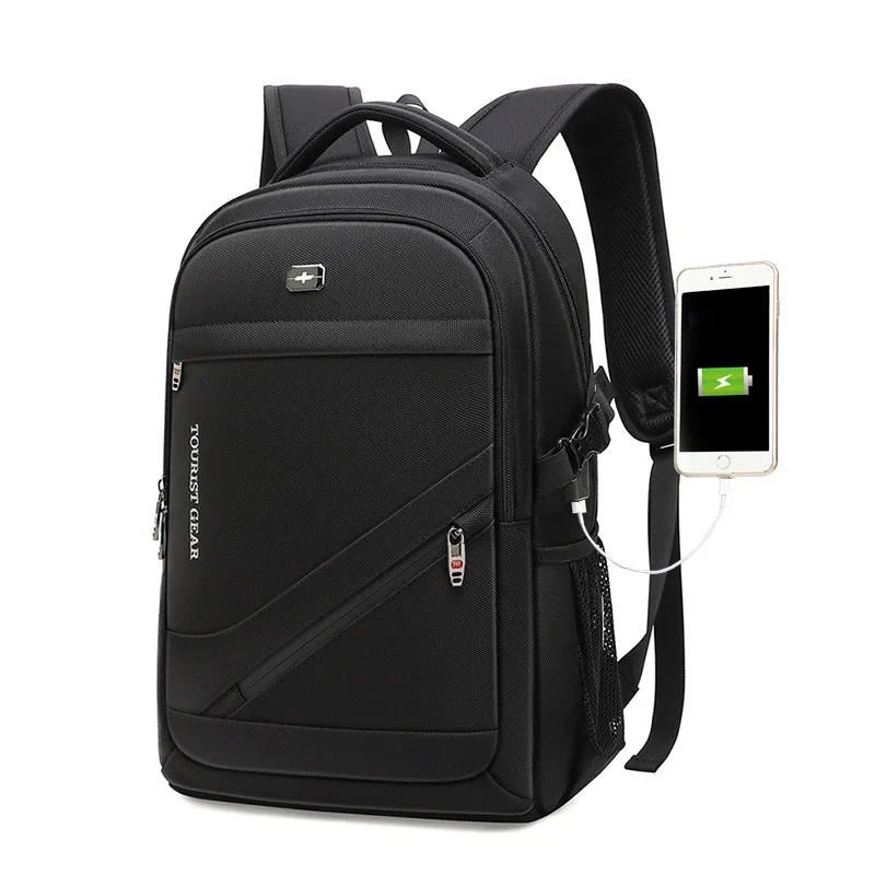 USB Rechargeable Travel Backpack Swiss Army Knife Backpack Computer Bag