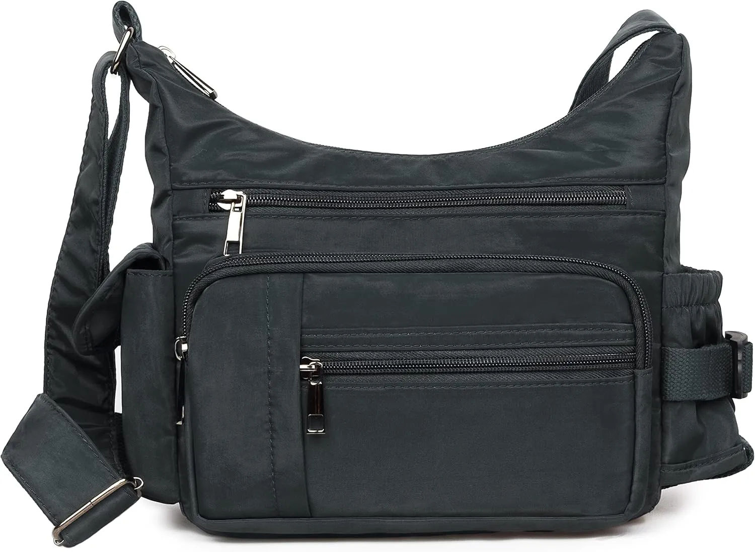 VOLGANIK ROCK RFID Anti Thief Crossbody Bag for Women Waterproof Shoulder Bag Messenger Bag Casual Nylon Purse Handbag